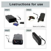 Dispositivo Antiladridos Ultrasonicos Portátil Para Perros Con Luz LED Controlador De Ladridos Batería Recargable Para Exteriores - details 10