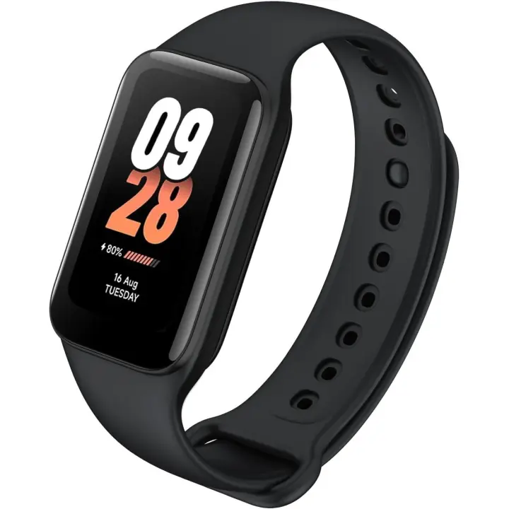 Xiaomi Smart Band 8 Active - Reloj Inteligente con Pantalla LCD de 1.47 Pulgadas, GPS, 50 Modos Deportivos, Frecuencia Cardíaca, Sueño, Spo2, 5 ATM, Hasta 14 Días de Batería - Negro - 1
