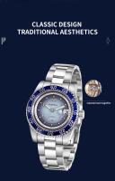 Reloj Mecánico Automático Para Hombre TOPHILL TD006G Vidrio De Zafiro 30m Impermeable Con Movimiento Miyota 2813 Calendario Luminoso TD006G - details 2