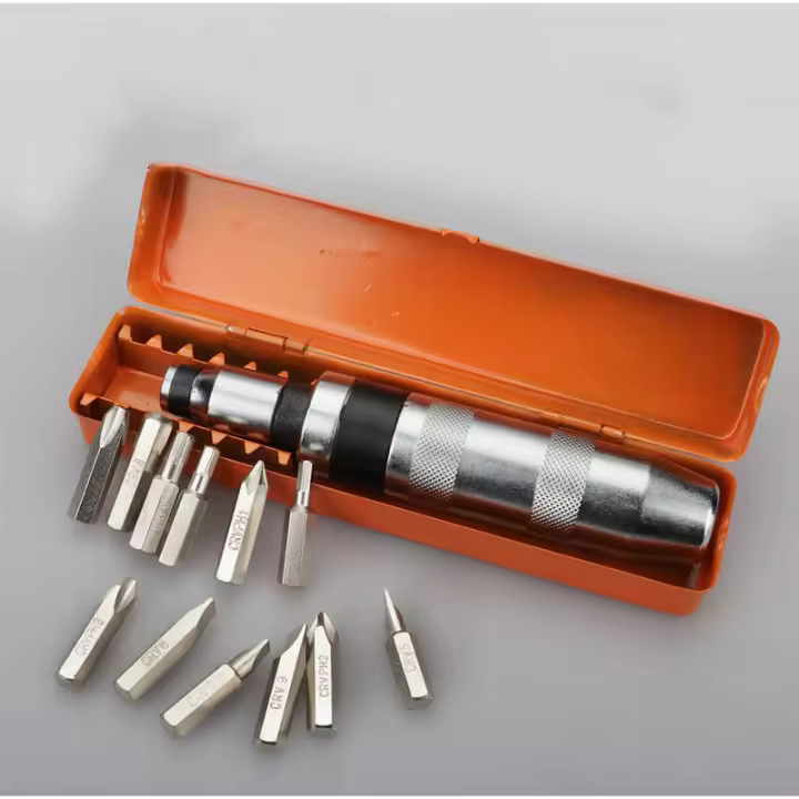 Destornillador de impacto Juego de puntas de destornillador de impacto de 13 piezas para cortes transversales hexagonales para trabajos pesados - 1