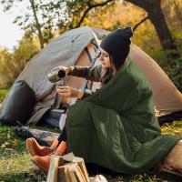 Manta De Viaje Para Camping Ligera De Primavera Otoño Invierno Tapete Para Actividades Al Aire Libre TPU Nylon Material - details 2
