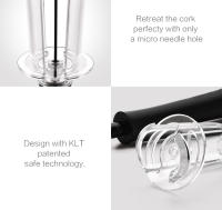 Juego De Abrevidrios Y Botella De Vino Con Bombín En Acero Inoxidable Herramientas De Cocina Accesorios De Bar Pneumático - details 1