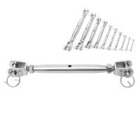 Ajustador De Tensión De Acero Inoxidable 304 M5-M12 Para Amarre Marítimo Abrazadera De Cuerpo Cerrado Herramienta De Metal Para Artesanía - details 4