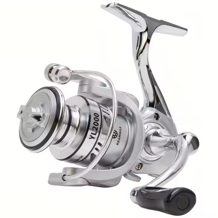 Carrete De Pesca Spinning BILLINGS YL 1000~7000 Serie Ratio De Engrosamiento 5.2:1 Almohadilla Máxima 35LB Engranaje CNC Carrete De Metal Para Agua Dulce Y Salada - 1