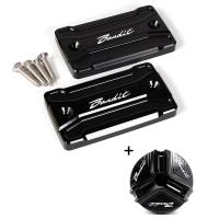 Tapa De Reservorio De Flujo De Frenos Delanteros Y Tapas De Combustible Para Motocicleta SUZUKI Bandit S650 600 650 1200 1250 1250S Accesorios De Protección - details 15
