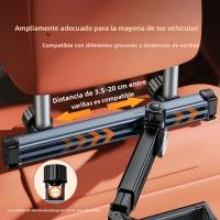 Soporte Ajustable Para Tableta De Coche Oatsbasf Con Respaldo En Asiento Trasero Rotación De 360° Para Teléfonos Móviles Y iPad De 4.7-13 Pulgadas - details 4