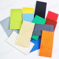 4PCS Bloques De Construcción Plásticos 8x16 Puntos Con Placas De Base Juguetes Compatible Con Ciudad Clásica Para Niños - details 0
