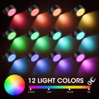 Lámpara De Pared LED Con Control Remoto Y Magnético Recargable USB Tres Colores Dimmer Para Iluminación De Dormitorio - details 8