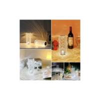 Lámpara de Mesa LED de Cristal Lámpara de Mesa LED de Diamante Lámpara de noche acrílica Luz de Nocturna Led [16 Colores Y 4 Modos] Con mando a distancia Luz Nocturna que cambia de color RGB - details 0