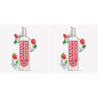 2 UNIDADES NANAMI LUBRICANTE BASE DE AGUA SABOR FRESA 150 ML - details 0
