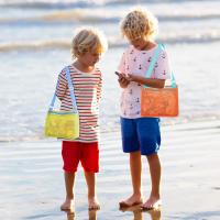 Bolsa de Playa de Malla para juguetes de Playa, Bolsa de Recolección de Conchitas para niños, bolsas de juguetes de Arena - details 2