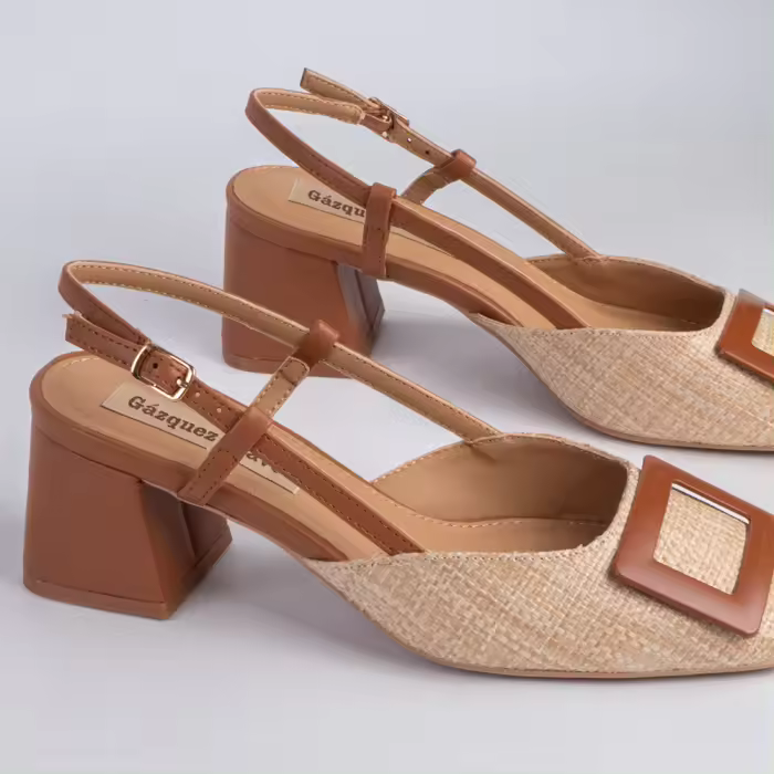 ZAPATO MUJER MARRON 54807 - 1
