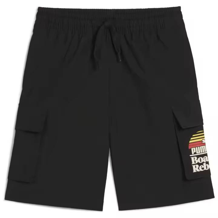 Pantalones Cortos Puma para Niños en color Negro - 1