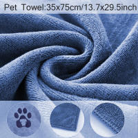 Toalla Para Mascotas Pequeñas 1pcs Toalla De Baño Suave Para Perros Y Gatos Absorción De Agua Limpieza De Mascotas Tamaño 35x75cm - details 5