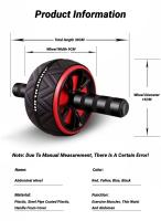 Rodillo Grande Para Ejercicio De Abdominales Equipo De Gimnasio Para El Hogar Dispositivo Muscular Para Perder Peso Y Fitness Adecuado Para Hombres Y Mujeres - details 7