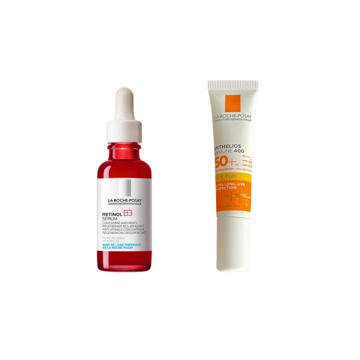 La Roche-Posay Pack Retinol B3 Serúm + UVM400 Fluido. - 1