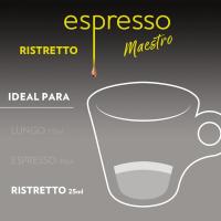 Lavazza Espresso Maestro Ristretto 60 Cápsulas Compatibles con las Máquinas de Nespresso* Café Original, con Notas Aromáticas de Chocolate y Caramelo, Arábica y Robusta, Intensidad 12/13, Tueste Oscuro, 2 Paquetes de 30 Capsulas - details 1