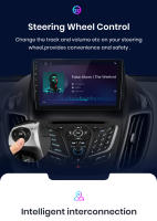 Junsun  Android 13 inalámbrico CarPlay Android Auto Radio para Ford Escape Kuga 2 C-MAX 2013 2014 2015 2016 coche Multimedia navegación GPS autorradio - details 12