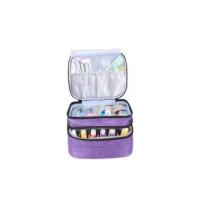 Bolsa de almacenamiento &; Barniz &; Ongles - &; Estuche De Barniz &; Clavos &; Estuche de transporte para esmalte &; Clavos, para organizador de aceites esenciales para aceite de fragancia y accesorios (gris,) 30 botellas - details 1
