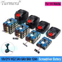 Turmera Caja De Batería Para Destornillador 18V 21V Soporte De Batería 18650 5X 10X 15X 20X Con BMS 50A Máx.100A Para Reparación De Taladro Eléctrico - details 0
