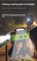 Banco de Energía de Radio Meteorológico de emergencia, manivela Solar de 4000mAh, Carga USB, FM AM WB NOAA, Radio de emergencia, Alarma SOS, Indoor LED, portátil Solar DE EMERGENCIA recargable - details 7