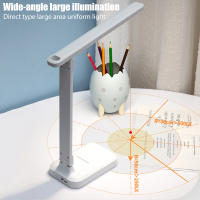 Lámpara De Escritorio LED USB Plegable Con Protección Ocular Regulación De Brillo Táctil Recargable 5V Luz Nocturna Para Dormitorio Y Lectura - details 2