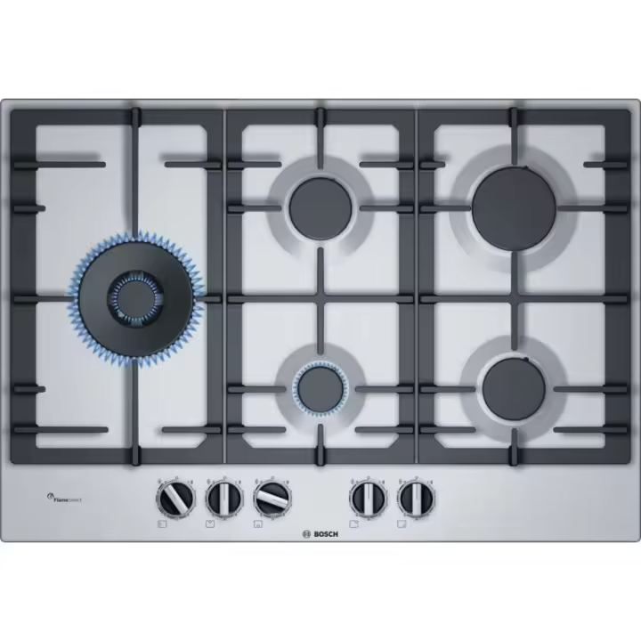 Placa Gas BOSCH PCS7A5B90 75 cm 5f Inox - 1