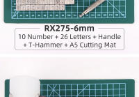 Juego De Estampadores De Letras En Aleación De Zinc QJH26/36 Herramientas De Decoración Y Marcado Para Cuero DIY Para Manualidades - details 14