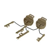 Auriculares Tácticos COMTAC I II III IV Reducción De Ruido Para Caza Y Tiros Adaptador Militar Para ARC Helado Rail OPS-CORE - details 1