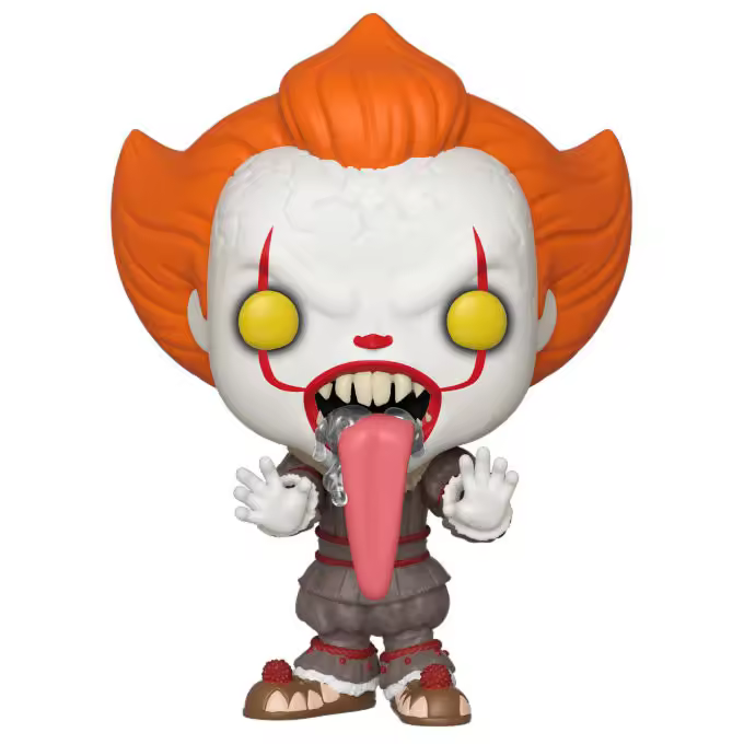 Figura Pop It Chapter 2 Pennywise With Dog Tongue-Figura de Vinilo Coleccionable - Idea de Regalo- Mercancia Oficial - Juguetes para Niños y Adultos - Movies Fans - Muñeco para Coleccionistas y Exposición - 1