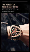 Reloj De Pulsera LIGE Para Hombre Cronógrafo Deportivo De Cuarzo Lujo Resistente Al Agua Y Luminoso Con Correa De Silicona - details 1