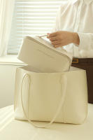 Bolsa De Cosméticos Para Mujer Elegante De Cuero PU Organizador De Maquillaje Y Aseo Para Viaje Pouch Colgante Tote De Viaje - details 5