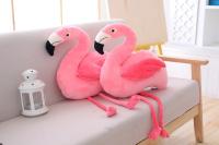 Muñeco De Peluche Flamenco Rosa 25cm 40cm Juguete Suave Para Niños Regalo De Boda Alta Calidad Animal De Peluche - details 8
