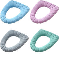 Cubierta De Asiento De Inodoro De Veludo Para Invierno Accesorio De Baño Funda De Silla De Inodoro Lavable Universal Cómoda Y Ecológica - details 0