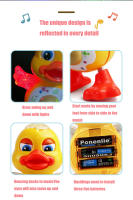 Pato Electrónico Que Danza Con Ojos Parpadeantes Y Luz Flashing Juguete Educativo De Animación Cartoon Divertido Para Niños Regalo - details 6