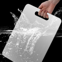 Tabla de cortar de titanio inoxidable, antiadherente, encimera, antideslizante, apta para lavavajillas - details 4