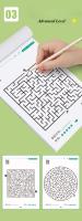 Libro De Juego De Laberintos Para Niños Desarrollo Inteligente Y Concentración Educativo Juguete De Aprendizaje Temprano Regalo Para Niños - details 5