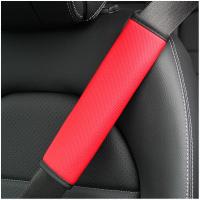 Cubierta De Cinturón De Seguridad De Coche En Cuero PU Protección Respirable Con Almohadilla De Hombro En 5 Colores Accesorios Interiores De Automóvil - details 4