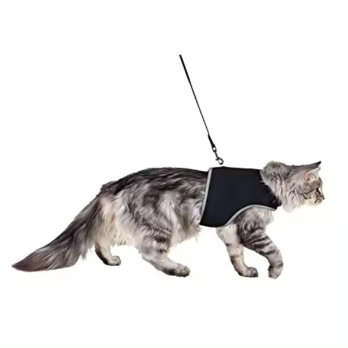 TRIXIE Arnés Suave-Correa Gatos XL, 36-54cm, 1.20m, Ng - 1