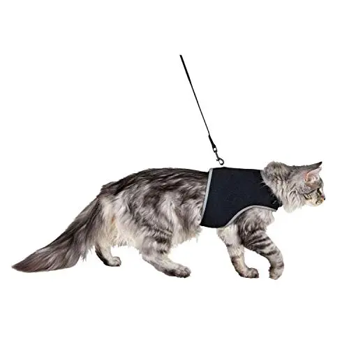 TRIXIE Arnés Suave-Correa Gatos XL, 36-54cm, 1.20m, Ng - 1