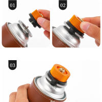 Adaptador De Estufa De Camping Al Aire Libre Convertidor De Horno Split Tipo Conector De Carburador De Gas Adaptador De Botella De Aluminio Para Camping - details 2