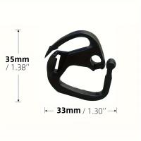 100pcs Clips De Red De Sombreador Clip De Fijación Para Jardín Y Estufa Extensión De Telas De Sombreador Accesorios Agrícolas - details 2