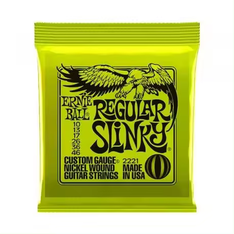 cuerdas guitarra eléctrica Ernie Ball Regular Slinky 10-46 PACK DE 3 juegos de - 1