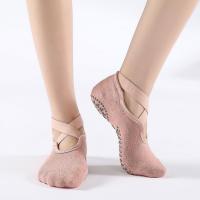Calcetines De Yoga Para Mujer Antideslizantes De Silicona Transpirables Para Ballet Pilates Fitness Danza Y Ejercicio - details 6