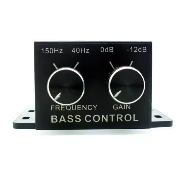 Amplificador De Potencia Universal Para Coche Con Salida RCA Y Controlador De Cruzamiento Compacto Accesorios De Coche Bass Subwoofer - 1