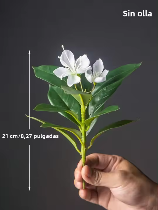 Plantas Artificiales De Azalea 21-40cm Falsas Hojas De Palma Tropicales Ficus Faux Con Flores Para Decoración De Hogar - 1