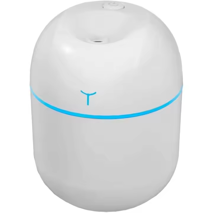 Humidificador silencioso de 200 ml, 2 modos de pulverización, portátil, blanco - 1