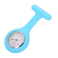 Reloj De Bolsillo Pequeño Y Exquisito De Silicona Con Broche Correa Fija Reloj De Cuidadores Regalo Ideal Para Enfermeras - details 4