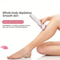Depiladora corporal 4 en 1 para depilación de axilas, Afeitadora eléctrica para pelo de piernas y bikini, afeitadora de tijera, recortadora para mujeres - details 1