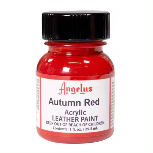 Angelus PINTURA CUERO Y POLIPIEL ANGELUS AUTUMN RED 29,5 ML - 1